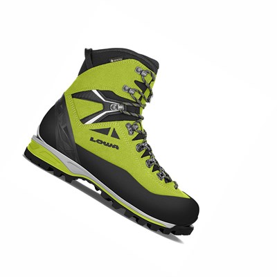 Lowa Alpine Expert II GTX Bergschuhe Herren Hellgrün Schwarz | OVQU-23945