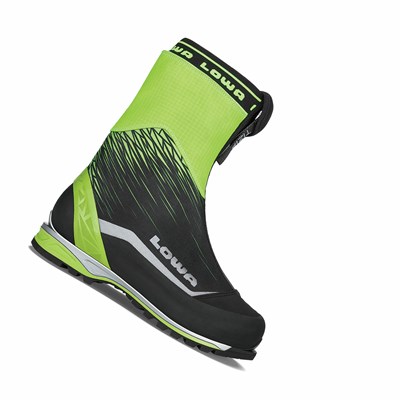 Lowa Alpine Ice GTX Bergschuhe Herren Hellgrün Schwarz | DBKX-25604
