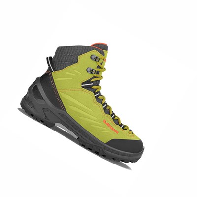 Lowa Cadin GTX Mid Junior Wanderschuhe Kinder Hellgrün | HCQJ-71582