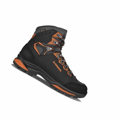 Lowa Camino Evo GTX Winterstiefel Herren Schwarz Orange | DXKT-87453