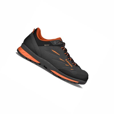 Lowa Delago GTX Lo Winterstiefel Herren Dunkelgrau | WVYG-14328