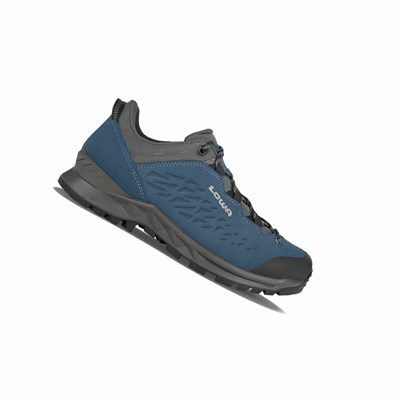 Lowa Explorer Lo Winterstiefel Herren Blau | LRAX-47815