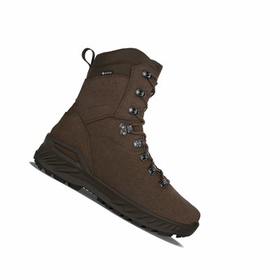 Lowa R-8 GTX Thermo Jagdstiefel Herren Dunkelbraun | PHRF-75392