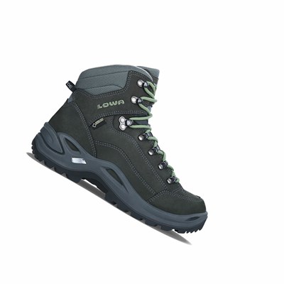 Lowa Renegade GTX Mid Ws Wanderschuhe Damen Tiefesgrau | BXPR-64507