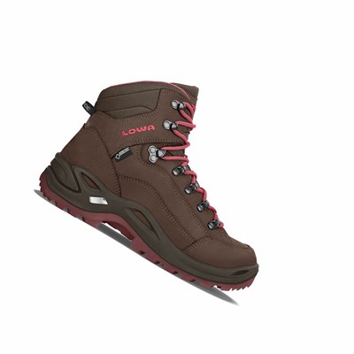 Lowa Renegade GTX Mid Ws Wanderschuhe Damen Braun | GFAL-26537
