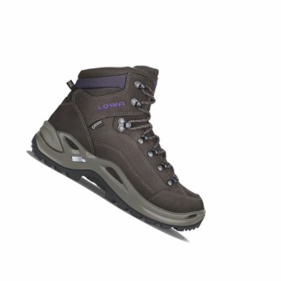 Lowa Renegade GTX Mid Ws Wanderschuhe Damen Braun | IRVW-30892