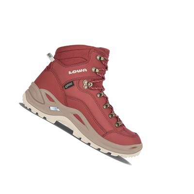 Lowa Renegade GTX Mid Ws Wanderschuhe Damen Orange | LXKQ-53907