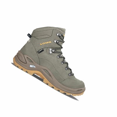 Lowa Renegade GTX Mid Ws Wanderschuhe Damen Orange | QHOM-79231
