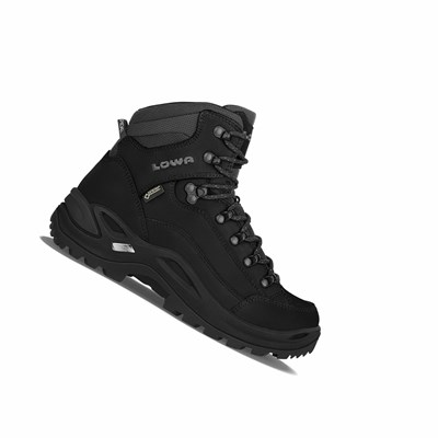 Lowa Renegade GTX Mid Ws Wanderschuhe Damen Schwarz | YSJL-26094