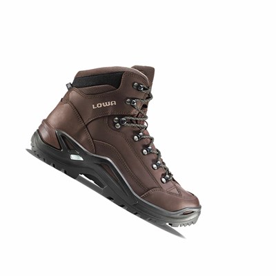 Lowa Renegade LL Mid Wanderschuhe Herren Braun | MEKI-46278