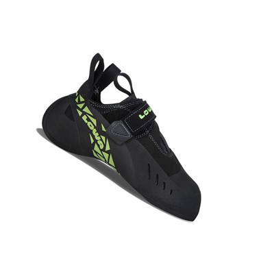 Lowa Rocket Kletterschuhe Herren Schwarz Hellgrün | KEWR-76859