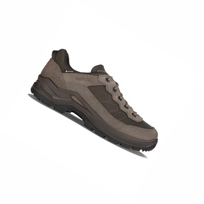 Lowa Taurus Pro GTX Lo Wanderschuhe Herren Grau | BESZ-89315
