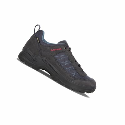 Lowa Taurus Pro GTX Lo Ws Wanderschuhe Damen Navy | EOKQ-64750