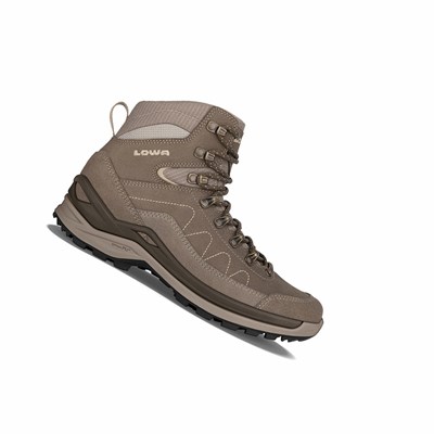 Lowa Toro Pro GTX Mid Ws Wanderschuhe Damen Braun | NLCT-51673