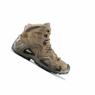 Lowa Zephyr GTX Mid Wanderschuhe Herren Beige Braun | MLQK-35620